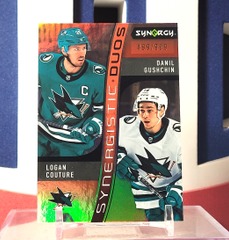 Logan Couture / Danil Guschin rc 2022-23 - Synergistic Duos /999 Synergy Upper Deck